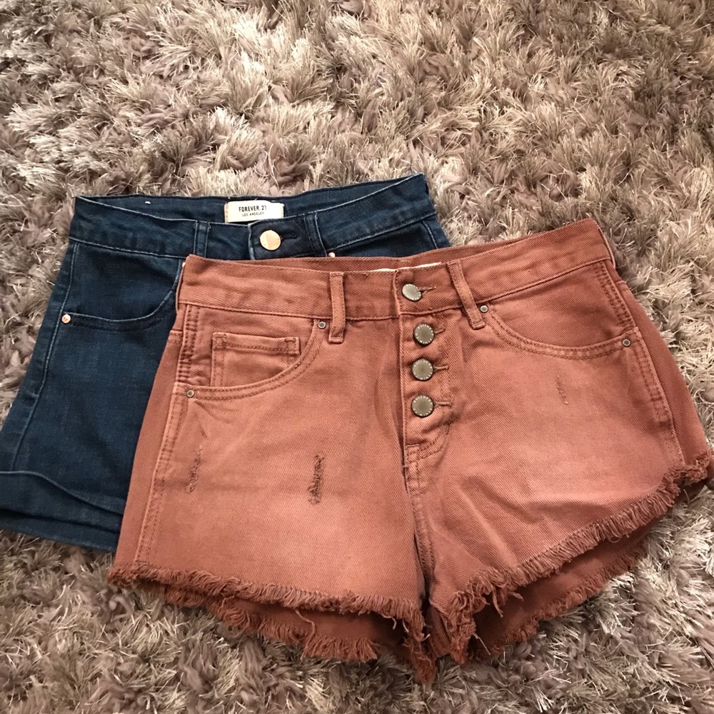 Bundle: Pac Sun and Forever 21 jean shorts